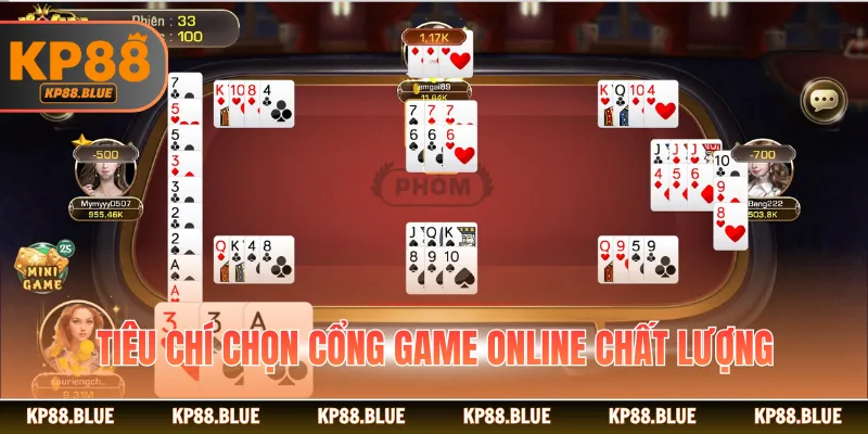 Tiêu chí chọn cổng game online chất lượng